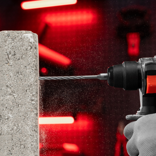 Бур по бетону, 5 x 160 мм, SDS PLUS c крестовой пластиной Matrix купить в Москве с доставкой по всей России | ProtosMarket.ru