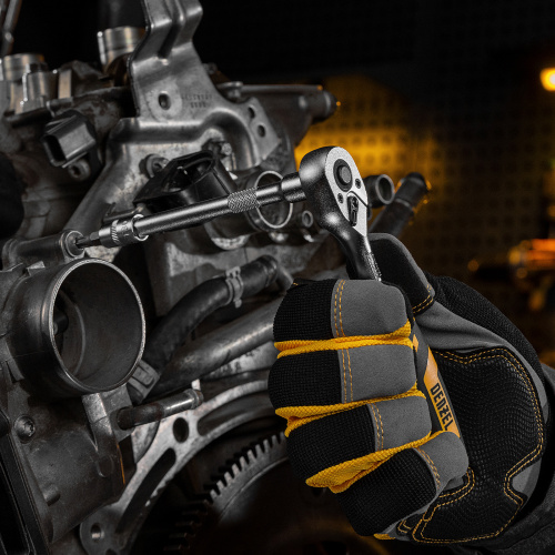 Набор инструментов, 1/2", 1/4", CrV, S2, пластиковый кейс, 109 предметов Denzel купить в Москве с доставкой по всей России | ProtosMarket.ru