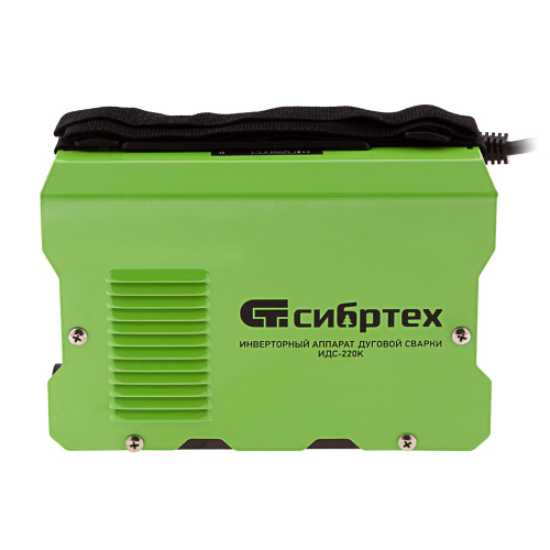 Инверторный аппарат дуговой сварки ИДС-220K, 220 А, ПВ 80%, диаметр электрода 1,6-5 мм Сибртех по ценам производителя в Санкт-Петербурге с доставкой по всей России