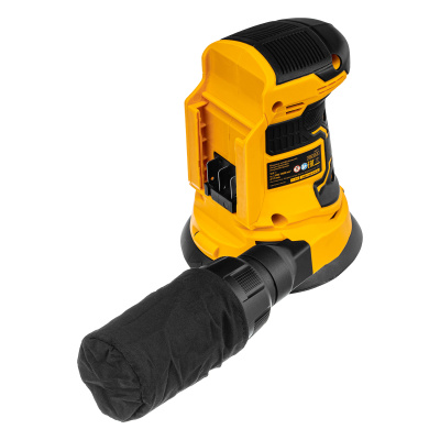 Машина шлифовальная эксцентриковая аккумуляторная COS-125-0, 18В Li-Ion Denzel купить в Москве с доставкой по всей России | ProtosMarket.ru