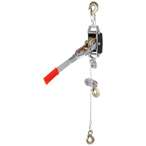 Лебедка рычажная, тяга 4 т, подъем 1.6 т, двойное храповое колесо Matrix по ценам производителя в Санкт-Петербурге с доставкой по всей России