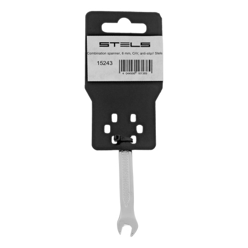 Ключ комбинированный, 6 мм, CrV, антислип Stels по ценам производителя в Санкт-Петербурге с доставкой по всей России