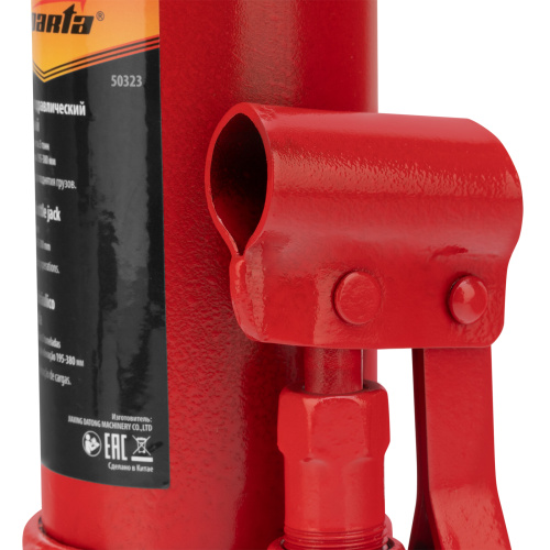 Домкрат гидравлический бутылочный, 5 т, h подъема 195-380 мм Sparta по ценам производителя в Санкт-Петербурге с доставкой по всей России