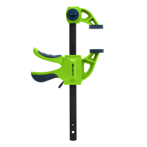 Струбцина F-образная, быстрозажимная, 150 х 70 х 360 мм, пластиковый корпус, фиксатор, двухкомпонентная рукоятка Сибртех купить в Москве с доставкой по всей России | ProtosMarket.ru