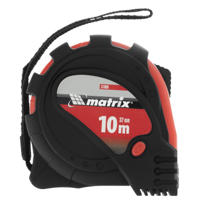Рулетка Status Magnet 3 fixations,10 м х 32 мм,обрезиненный корпус,зацеп с магнитом Matrix по ценам производителя в Санкт-Петербурге с доставкой по всей России