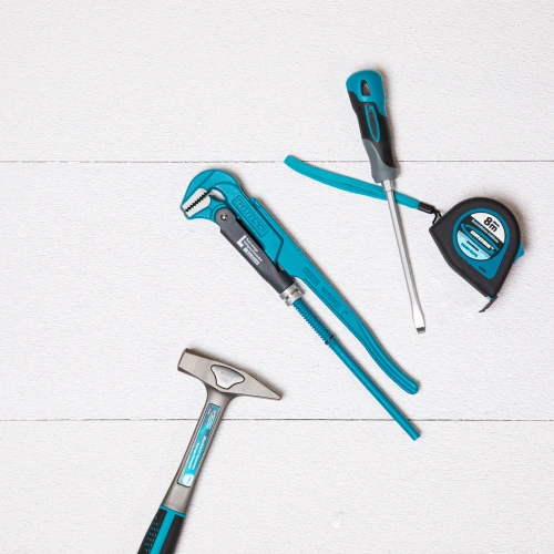 Ключ трубный рычажный 1, №1, цельнокованый, CrV, тип "L" Gross по ценам производителя в Санкт-Петербурге с доставкой по всей России