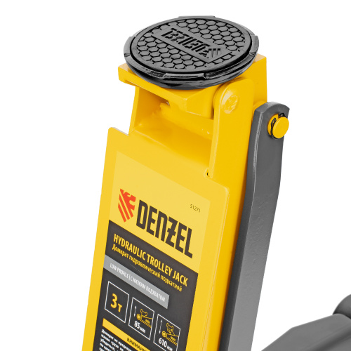Домкрат гидравлический подкатной, 3 т, 85-610 мм, быстрый подъем, низ. подхват, проф, SUV Denzel по ценам производителя в Санкт-Петербурге с доставкой по всей России