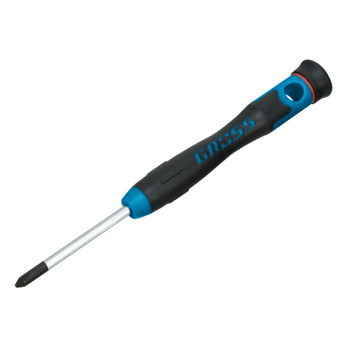 Набор отверток для точной механики, CrMo, двухкомпонентные рукоятки, 6 шт, пластиковый бокс Gross купить в Москве с доставкой по всей России | ProtosMarket.ru