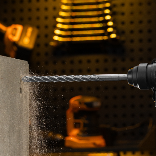 Бур по бетону, цельная крестовая пластина, 12x315 мм, SDS PLUS Denzel по ценам производителя в Санкт-Петербурге с доставкой по всей России