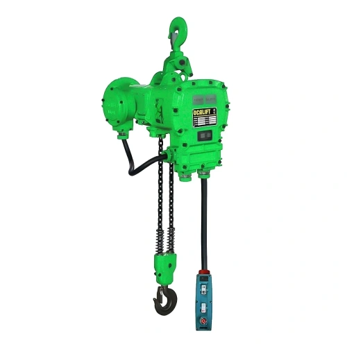 3т 12м таль цепная ТЭЦ ВБИ взрывозащищенная OCALIFT ENK 03-01S 380в стационарная на крюке по ценам производителя в Санкт-Петербурге с доставкой по всей России
