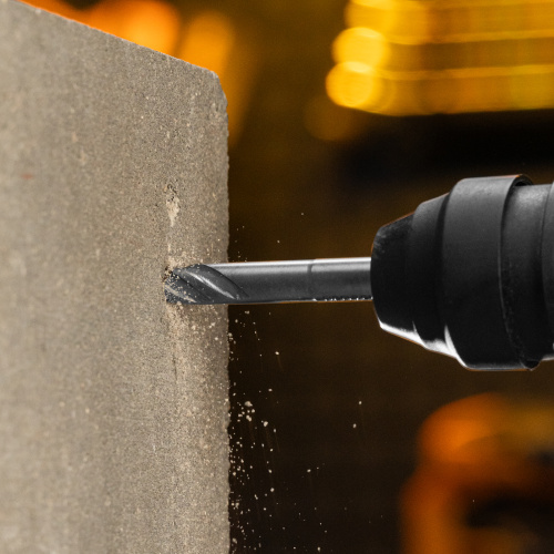 Бур по бетону, цельная крестовая пластина, 10x115 мм, SDS PLUS Denzel по ценам производителя в Санкт-Петербурге с доставкой по всей России