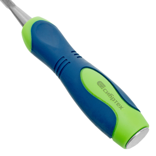 Долото-стамеска, 6 мм, двухкомпонентная рукоятка Сибртех по ценам производителя в Санкт-Петербурге с доставкой по всей России