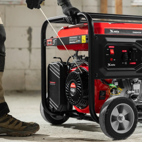 Генератор бензиновый RS-9000, 7 кВт, 230В, ручной стартер MTX по ценам производителя в Санкт-Петербурге с доставкой по всей России