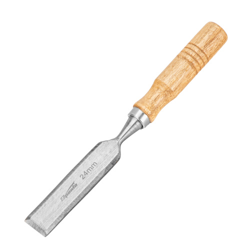 Набор стамесок, 6-12-18-24 мм, плоские, деревянные рукоятки Sparta купить в Москве с доставкой по всей России | ProtosMarket.ru