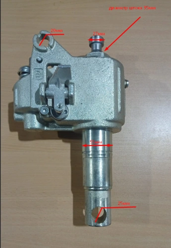 Гидроузел в сборе для тележек гидравлических RHP(BF) шток 35 мм (сталь) (Oil pump Assembly, B200) по ценам производителя в Санкт-Петербурге с доставкой по всей России