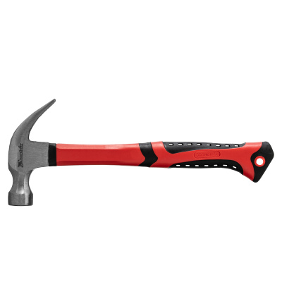 Молоток-гвоздодер, 450 г, боек 27 мм, фибергласовая обрезиненная рукоятка Matrix по ценам производителя в Санкт-Петербурге с доставкой по всей России