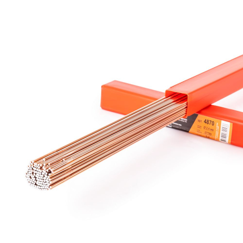 Foxweld Пруток омедненный ER70S-6 (Св08Г2С) д.2,4х1000мм, 5кг (1 пачка, пр-во FoxWeld/КНР) по ценам производителя в Санкт-Петербурге с доставкой по всей России