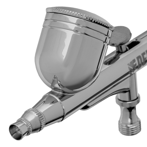 Аэрограф с верхним бачком AB1, 0.2/0.3/0.5 мм, 7 мл, 9 л/мин Denzel по ценам производителя в Санкт-Петербурге с доставкой по всей России