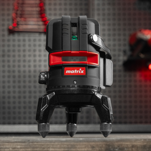 Лазерный уровень ML 06 Green, 30 м, 520 нм, аккумулятор Li 2800 мАч, резьба 5/8" Matrix купить в Москве с доставкой по всей России | ProtosMarket.ru