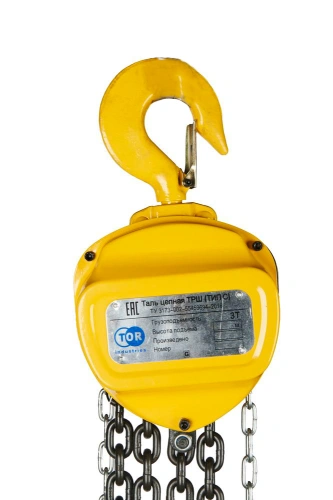 Таль ручная шестеренная TOR ТРШ C 3ТХ6М по ценам производителя в Санкт-Петербурге с доставкой по всей России