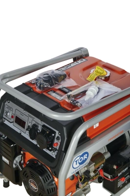 Генератор бензиновый 9,0 кВт 220В 26 л с электростартером и колесами TOR KM13000H купить в Москве с доставкой по всей России | ProtosMarket.ru