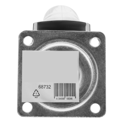 Колесо ПУ прозрачное поворотное d-50 мм, крепление платформенное Сибртех по ценам производителя в Санкт-Петербурге с доставкой по всей России