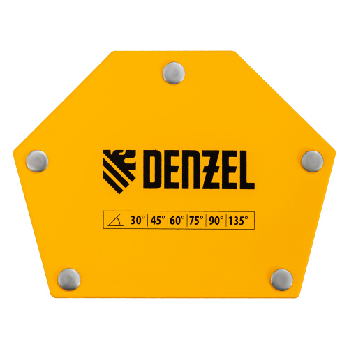 Фиксатор магнитный для сварочных работ усилие 50 LB, 30х45х60х75х90х135 град. Denzel по ценам производителя в Санкт-Петербурге с доставкой по всей России
