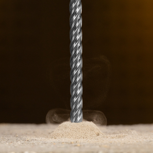 Бур по бетону, цельная крестовая пластина, 8x315 мм, SDS PLUS Denzel по ценам производителя в Санкт-Петербурге с доставкой по всей России