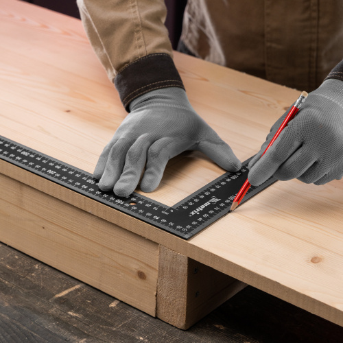 Угольник, 400 х 600 мм, цельнометаллический Matrix купить в Москве с доставкой по всей России | ProtosMarket.ru