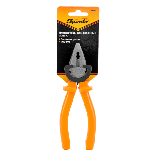 Плоскогубцы Classic, 160 мм, шлифованные, пластмассовые рукоятки Sparta купить в Москве с доставкой по всей России | ProtosMarket.ru