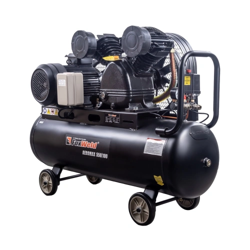 Компрессор масляный ременной AEROMAX 550/100 купить в Москве с доставкой по всей России | ProtosMarket.ru