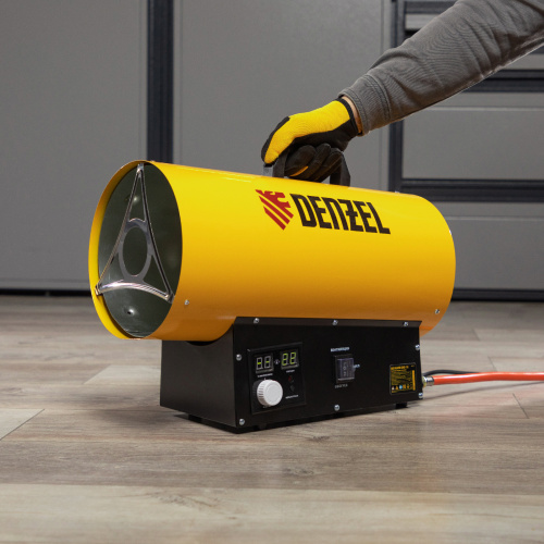 Газовая тепловая пушка GHG-15i, 15 кВт, цифровой термостат, пропан-бутан Denzel по ценам производителя в Санкт-Петербурге с доставкой по всей России