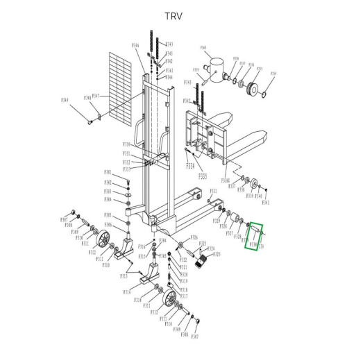 Ось подвильного ролика для TRV по ценам производителя в Санкт-Петербурге с доставкой по всей России