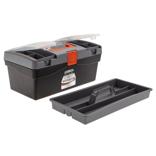 Ящик для инструмента 17", 420 х 220 х 180 мм, пластик Stels купить в Москве с доставкой по всей России | ProtosMarket.ru