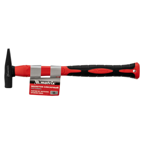 Молоток слесарный optimal, 100 г, фибергласовая обрезиненная рукоятка, квадратный боек Matrix купить в Москве с доставкой по всей России | ProtosMarket.ru