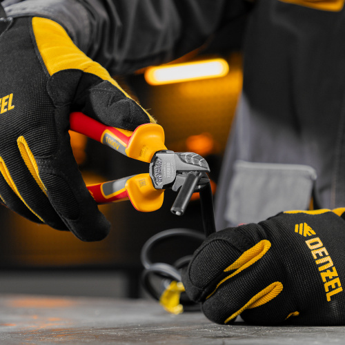 Бокорезы, диэлектрические рукоятки, до 1000 В, трехкомпонентные рукоятки, 180 мм Denzel купить в Москве с доставкой по всей России | ProtosMarket.ru