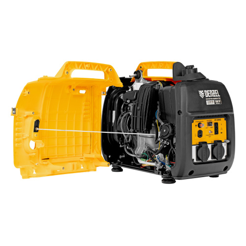 Генератор инверторный GT-2200iS, 2.2 кВт, 230 В, бак 4 л, закрытый корпус, ручной старт Denzel по ценам производителя в Санкт-Петербурге с доставкой по всей России