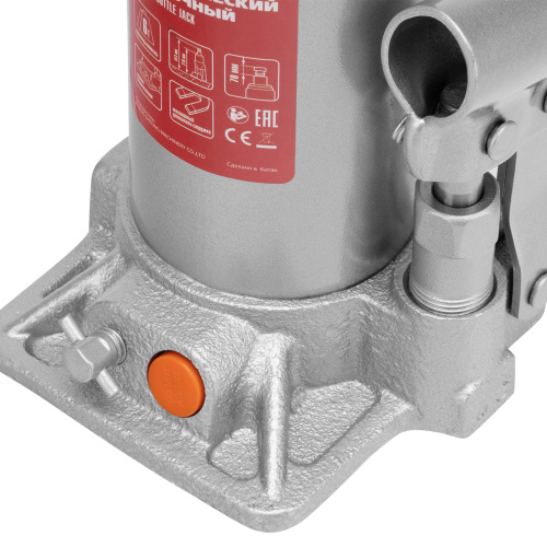 Домкрат гидравлический бутылочный, 6 т, h подъема 216-413 мм, в пластиковом кейсе Matrix по ценам производителя в Санкт-Петербурге с доставкой по всей России