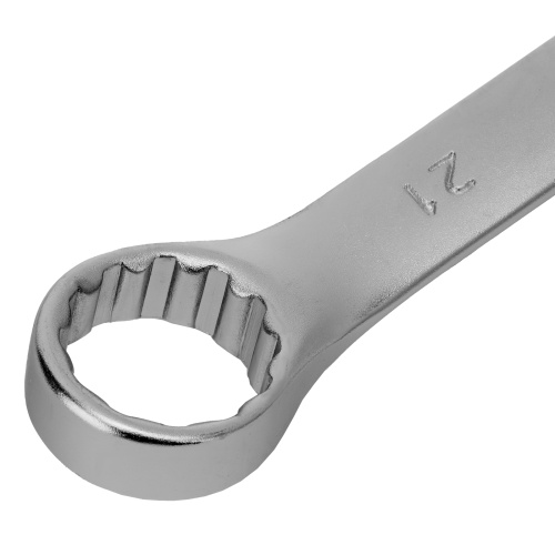 Ключ комбинированный, 21 мм, CrV, матовый хром Stels по ценам производителя в Санкт-Петербурге с доставкой по всей России