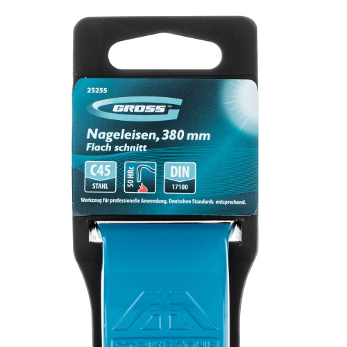 Лом-гвоздодер, плоскопрофильный, 380 x 35 x 8мм Gross купить в Москве с доставкой по всей России | ProtosMarket.ru