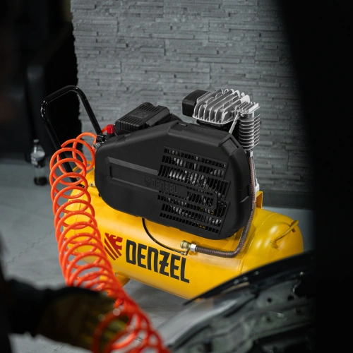 Компрессор воздушный рем. привод BCI 2200/100, 2,2 кВт, 100 литров, 420 л/мин Denzel по ценам производителя в Санкт-Петербурге с доставкой по всей России