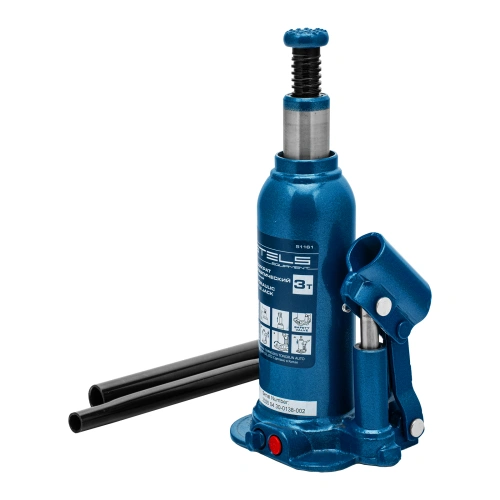 Домкрат гидравлический бутылочный, 3 т, h подъема 188-363 мм Stels по ценам производителя в Санкт-Петербурге с доставкой по всей России