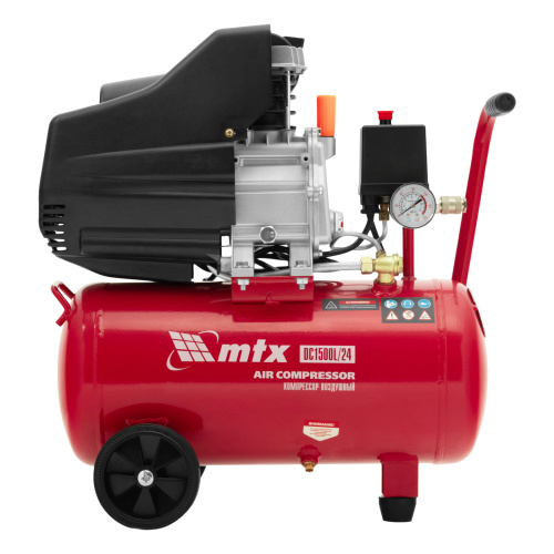 Компрессор воздушный DC1500L/24, 1,5 кВт, 24 л, 210 л/мин MTX по ценам производителя в Санкт-Петербурге с доставкой по всей России