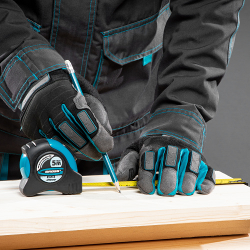 Рулетка "Schlagfest",5 м x 19 мм,магнитный обрезиненный зацеп,двусторонняя шкала,Нейлоновое покрытие,автоматическая фиксация Gross по ценам производителя в Санкт-Петербурге с доставкой по всей России