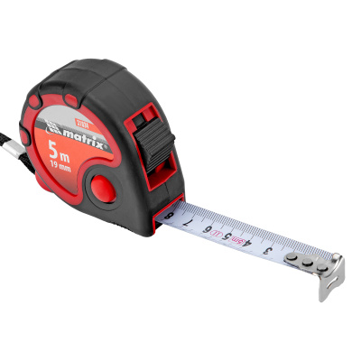 Рулетка Status 3 fixations,5 м х 19 мм,двухкомпонентный корпус,3 фиксации ленты Matrix по ценам производителя в Санкт-Петербурге с доставкой по всей России