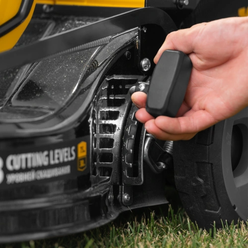 Газонокосилка аккумуляторная бесщет. DLM-460, 460 мм, травосб. 65 л., Li-Ion, 40 В Denzel по ценам производителя в Санкт-Петербурге с доставкой по всей России