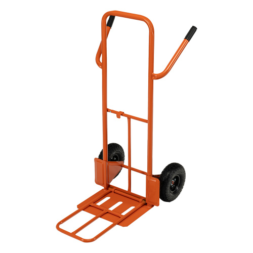 Тележка ручная двухколесная TTP2-01.00.000, грузоподъемность 190 кг, пневматические колеса d 260 мм, платформа 580 х 290 мм Сибртех по ценам производителя в Санкт-Петербурге с доставкой по всей России