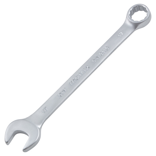 Набор ключей комбинированных, 8-19 мм, 8 шт, CrV, матовый хром Matrix купить в Москве с доставкой по всей России | ProtosMarket.ru