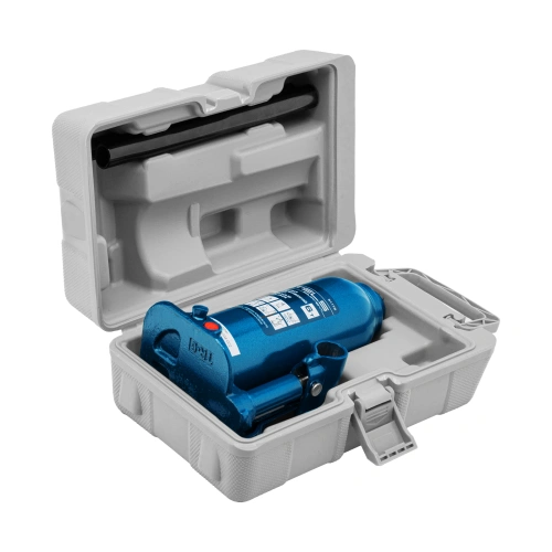 Домкрат гидравлический бутылочный, 6 т, h подъема 207-404 мм, в пластиковом кейсе Stels по ценам производителя в Санкт-Петербурге с доставкой по всей России