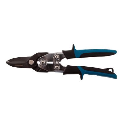 Ножницы по металлу"Piranha"усиленные, 255 мм, прямой рез, сталь СrMo, двухкомпонентные рукоятки Gross купить в Москве с доставкой по всей России | ProtosMarket.ru